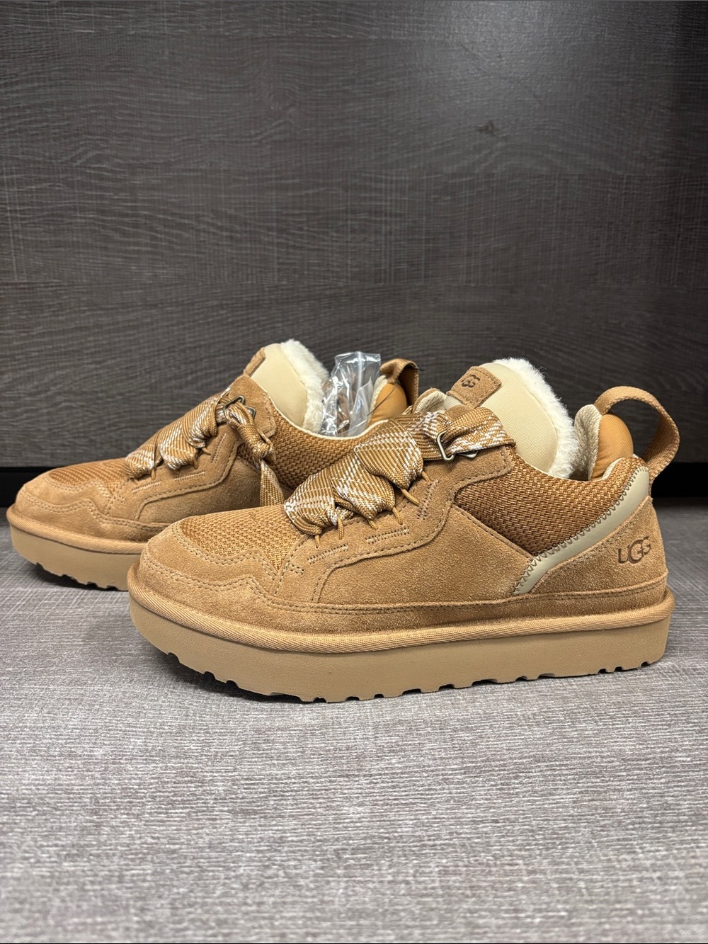 Women’s UGG Lowmel Sneakers (Chestnut) - Size 9